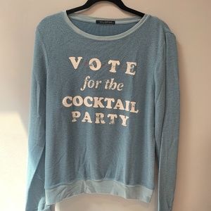 WILDFOX SIZE MEDIUM CREWNECK